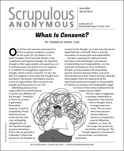 June 2026 Scrupulous Anonymous newsletter: What is Consent?